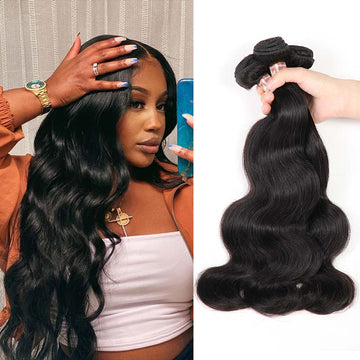 Ali Annabelle Peruvian Remy Body Wave Human Hair Bundles Hair Extensions